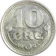 10 Øre Denmark Christian X Silver 1914 VBP; GJ  1st Year UNC KM# 818.1 (23 848) unz