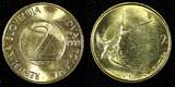 Slovenia 1999 2 Tolarja A barn swallow UNC KM# 5 RANDOM PICK (1 Coin) (862) unz