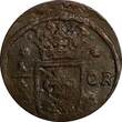 Sweden Christina (1632-1654) Copper 1634 1/4 Ore 29.45mm KM# 152.2 (14 211) Uncertified