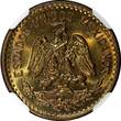 1 Centavo Mexico ESTADOS UNIDOS MEXICANOS 1944 Mo  NGC MS65 RB KM# 415 (03)