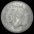 5 Francs 1947 MONACO Louis II 1945  31mm Paris Mint WWII Issue KM# 122 (27 021) Uncertified