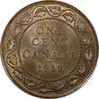 Bronze Canada George V  1918 1 Large Cent UNC KM# 21 (24 056) unz