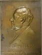Medal AUSTRIA  Bronze Plaque (1909) by S.Schwartz Gustav August Hessl painter