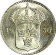 10 Öre SWEDEN Gustaf V Silver 1936 G  Long