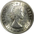 1954 Florin 1954 Australia Silver  Royal Visit of Elizabeth II High Grade KM# 55 (27) Uncertified