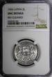 United Kingdom 2 Lati Latvia Silver 1926  NGC UNC DETAILS 2 YEARS TYPE KM# 8 (041) NGC unz DETAILS