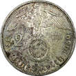 Mark Germany - Third Reich Silver 1939 G 2 Reichs  Hindenburg KM# 93 (22 297) Uncertified