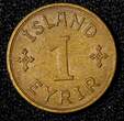 Bronze Iceland Christian X  1938 N; GJ 1 Eyrir Mintage-278.700 KM# 5.1 (28 092) Uncertified