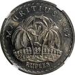 5 Rupees Mauritius 1987  NGC MS66 TOP GRADED Seewoosagur Ramgoolam KM# 56 (100)