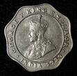 4 Annas India-British George V 1920 (B)  Bombay Mint Ch.XF Toned KM# 519 (27 570) Uncertified