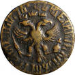 1710 Denga 1710 RUSSIA PETER I Copper 1/2 Kopek SCARCE KEY DATE VF Condition (6853) Uncertified