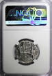 2 Reales 1783 Mexico SPANISH COLONY Charles III Silver 1780 Mo FF  NGC GRADED KM# 88.2