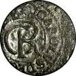 Solidus LIVONIA Riga CARL XI of Sweden (1660-1697)Silver 1661  XF KM#55 (15 059) Uncertified