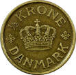 1/2 Krone Denmark Christian X 1926 HCN;GJ  KEY DATE Mintage-716,00 KM# 831.1 (1) Uncertified