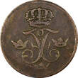 Sweden Frederick I Copper 1743 1 Ore, S.M. 29,75mm BETTER DATE KM# 416.1 ( 163) Uncertified