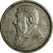6 Pence South Africa Johannes Paulus Kruger Silver 1896  Mintage-205,000 KM#4(8) Uncertified