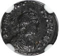 Nummus 383 AD EASTERN ROMAN ARCADIUS AD 383-408 AE4  /Three emperors NGC (037)