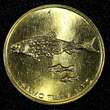 1 Tolar Slovenia 1998  Trout with two smaller UNC-BU KM# 4 RANDOM PICK (1 Coin) unz