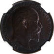 United Kingdom 1903 Farthing 1903 Great Britain Edward VII Bronze  NGC MS65 BN Blackened KM# 792 (47)
