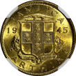 1 Farthing Jamaica George VI Nickel-Brass 1945  NGC MS64 Mintage-480,000 KM#30(1)