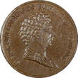 1 Skilling Sweden Carl XIV Johan Copper 1837  Banco KM# 642 (21 687) Uncertified