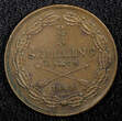 Skilling SWEDEN Oscar I Copper 1849 2/3  KM# 663 (22 551) Uncertified