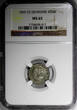 4 Skilling Rigsmont Denmark Christian IX Silver 1869  NGC MS65 KM#775.2 (017)