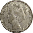 25 Cents Netherlands Wilhelmina I Silver 1903  19mm KM# 120.2 (6495) Uncertified