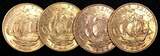 United Kingdom 1/2 Penny GREAT BRITAIN Elizabeth II 1966  UNC KM# 896 RANDOM PICK (1 Coin) unz