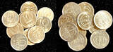 SWEDEN Gustaf V Silver 1942-1950 10 Ore UNC/BU KM# 813 RANDOM PICK (1 COIN) (29) unz