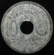 10 Centimes FRANCE Lindauer Zinc 1941  WWII Issue XF KM# 896 (24 937) Uncertified