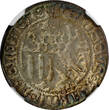 GERMANY.Saxe-Meisen Silver (1440-64) 1 Shieldgrosch NGC AU55 SCARCE ex.Horn (16)