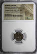 NUMMUS 330 n. Chr. Roman Constantinian AD 330-340 AE3/4  NGC Rev.Constantinopolis/Victory (1)