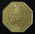 25 Cents MALTA 1975  1st Anniversary - Republic of Malta aUNC KM# 29 (27 962)
