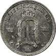 SWEDEN Oscar II Silver 1898 EB 10 Ore Large lettering KM# 755 (11 004) Uncertified