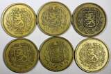 10 Markkaa FINLAND Aluminum-Bronze 1929-1938  KM# 32A RANDOM PICK (1 coin) (163) Uncertified