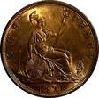 United Kingdom 1 Penny Great Britain Victoria (1837-1901) Bronze 1891  KM# 755 (14 171) Uncertified