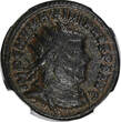286 AD Roman Maximian,AD286-310 AE Post-Ref.Radiate / Victory From Jupiter NGC (013)