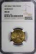 1 Franc Morocco Mohammed V 1364 (1945)  Paris Mint NGC MS66 Y# 41 (029)
