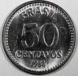 50 Centavos BRAZIL 1986-1988  UNC/BU KM# 604 RANDOM PICK (1 Coin) (25 005) unz