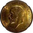 United Kingdom 1 Penny GREAT BRITAIN George V Bronze 1935  NGC MS64 RB NICE TONING KM# 838 (07)