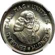 10 Cents South Africa Silver 1963  Jan van Riebeeck NGC MS65 GEM BU KM# 60 (040)