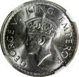 1/2 Rupee India-British George VI Silver 1941 (B)  Bombay NGC MS62 KM# 551 (032)