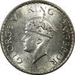 1/4 Rupee India-British George VI Silver 1940 (B)  UNC KM# 545 (22 321) unz