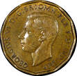United Kingdom 3 Pence Great Britain George VI Nickel-Brass 1945  WWII Issue UNC KM# 849 (423) unz