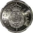 50 Pesetas Spain Juan Carlos I 1975 (78)  NGC MS65 TOP GRADED KM# 809 (46)