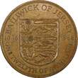 1/12 Shilling JERSEY Elizabeth II Bronze 1966  Battle of Hasting KM# 26 (25 021) Uncertified