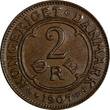 Bronze Denmark Frederik VIII  1907 VBP GJ 2 Ore Ch UNC KM# 805 (23 856) unz