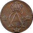 1/4 Skilling SWEDEN Gustav IV Adolf Copper 1805  UNC KM# 564 (21 401) unz