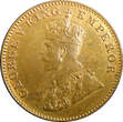 1/4 Anna India-British George V Bronze 1936 (B)  UNC Toned KM# 512 (23 662) unz